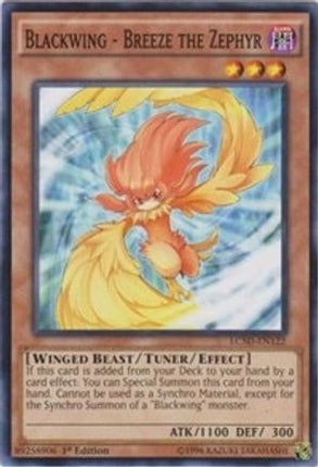 Blackwing - Breeze the Zephyr (Common / Short Print) [LC5D-EN122] 1st Edition