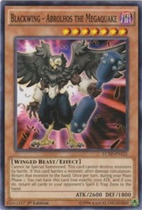 Blackwing - Abrolhos the Megaquake (Common / Short Print) [LC5D-EN125] 1st Edition