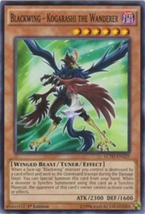 Blackwing - Kogarashi the Wanderer (Common / Short Print) [LC5D-EN129] 1st Edition