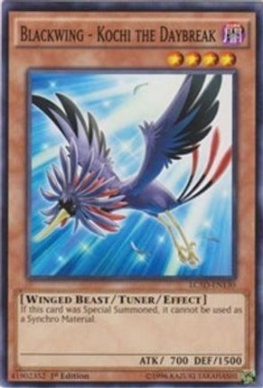 Blackwing - Kochi the Daybreak (Common / Short Print) [LC5D-EN130] 1st Edition
