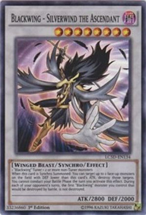Blackwing - Silverwind the Ascendant (Super Rare) [LC5D-EN134] 1st Edition