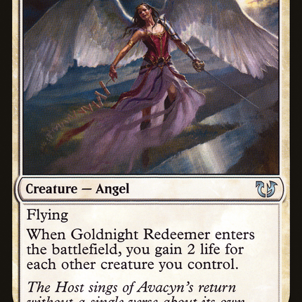 Goldnight Redeemer [Duel Decks: Blessed vs. Cursed]
