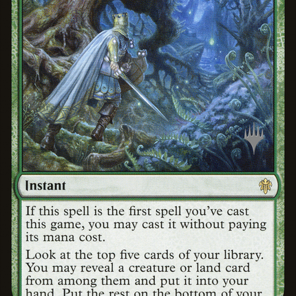 Once Upon a Time [Throne of Eldraine Promos]