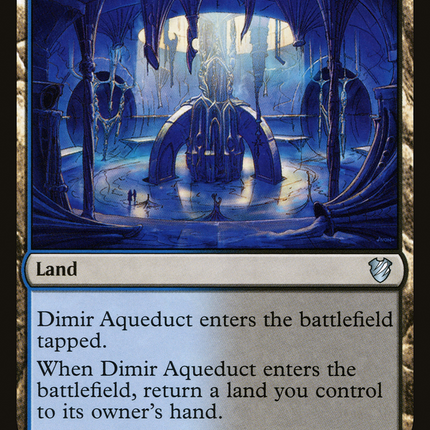 Dimir Aqueduct [Midnight Hunt Commander]