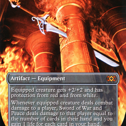 Sword of War and Peace (Borderless) [Double Masters]