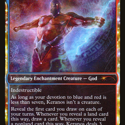 Keranos, God of Storms (Showcase) [Secret Lair Drop] Foil