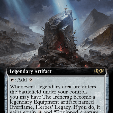The Irencrag (Extended Art) [Wilds of Eldraine]