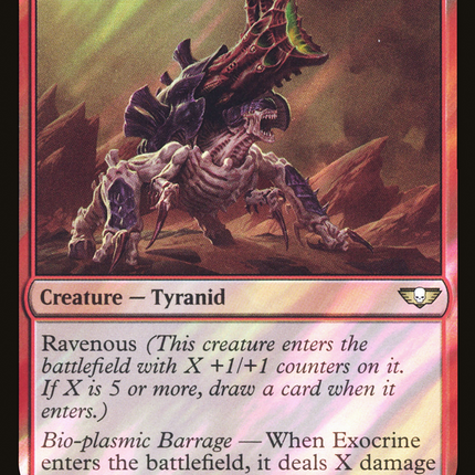 Exocrine [Warhammer 40,000 Commander] Surge Foil