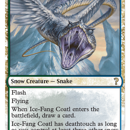 Ice-Fang Coatl [Mystery Booster 2]