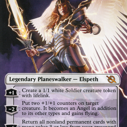 Archangel Elspeth (Borderless) [March of the Machine]