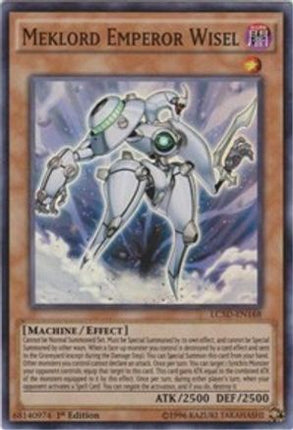 Meklord Emperor Wisel (Super Rare) [LC5D-EN168] 1st Edition
