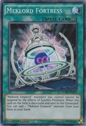 Meklord Fortress (Super Rare) [LC5D-EN173] 1st Edition