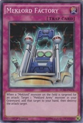 Meklord Factory (Super Rare) [LC5D-EN176] 1st Edition