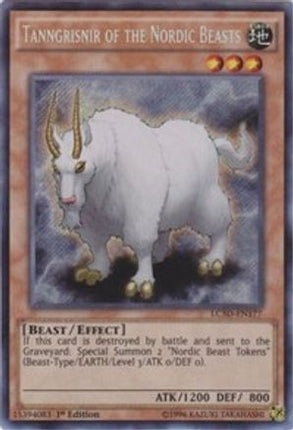 Tanngrisnir of the Nordic Beasts (Secret Rare) [LC5D-EN177] 1st Edition