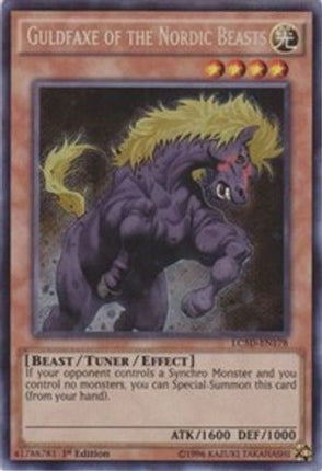 Guldfaxe of the Nordic Beasts (Secret Rare) [LC5D-EN178] 1st Edition