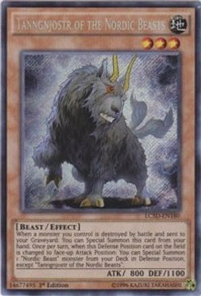 Tanngnjostr of the Nordic Beasts (Secret Rare) [LC5D-EN180] 1st Edition