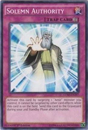 Solemn Authority (Common / Short Print) [LC5D-EN197] 1st Edition