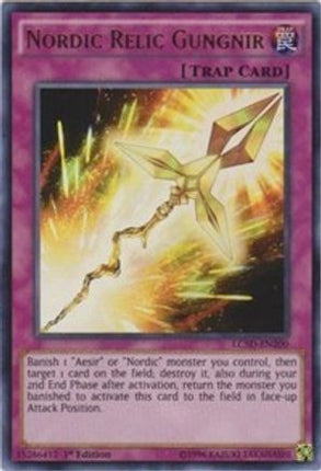 Nordic Relic Gungnir (Ultra Rare) [LC5D-EN200] 1st Edition