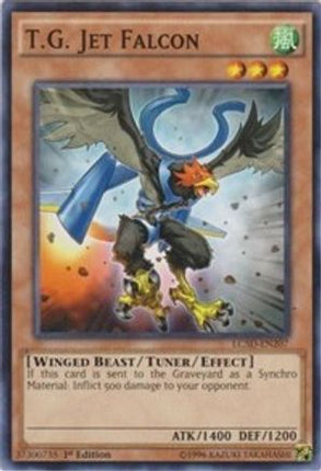 T.G. Jet Falcon (Common / Short Print) [LC5D-EN207] 1st Edition