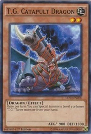 T.G. Catapult Dragon (Common / Short Print) [LC5D-EN208] 1st Edition