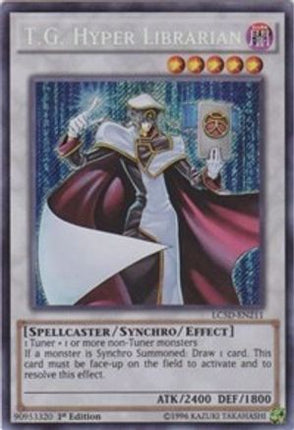 T.G. Hyper Librarian (Secret Rare) [LC5D-EN211] 1st Edition