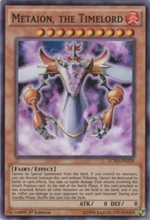 Metaion, the Timelord (Super Rare) [LC5D-EN228] 1st Edition