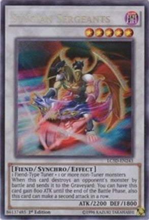 Stygian Sergeants (Secret Rare) [LC5D-EN243] 1st Edition