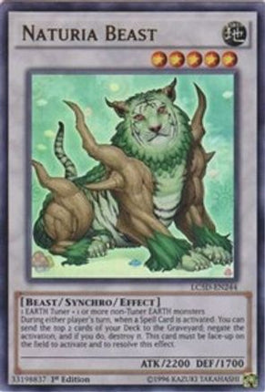 Naturia Beast (Ultra Rare) [LC5D-EN244] 1st Edition