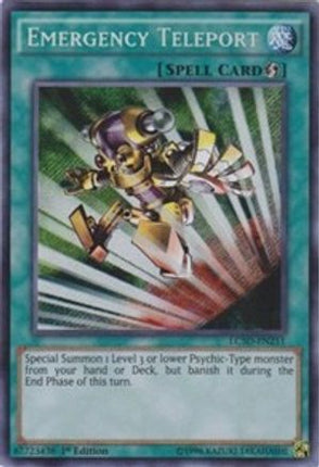 Emergency Teleport (Secret Rare) [LC5D-EN251] 1st Edition