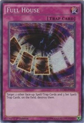 Full House (Secret Rare) [LC5D-EN256] 1st Edition