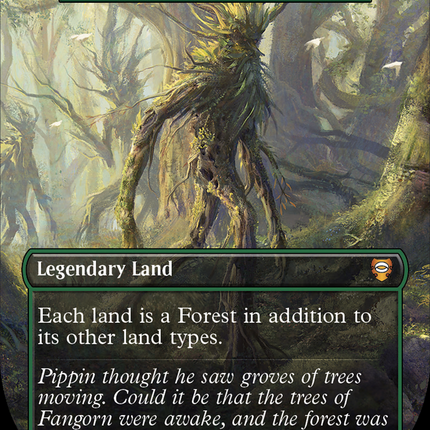 Yavimaya, Cradle of Growth (Borderless) [Tales of Middle-earth Commander] Surge Foil