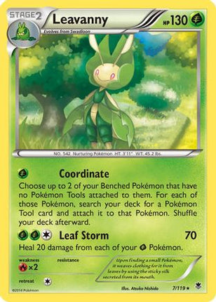 Leavanny - 7/106 [XY - Phantom Forces] Reverse Holofoil