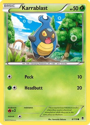 Karrablast - 8/106 [XY - Phantom Forces] Reverse Holofoil