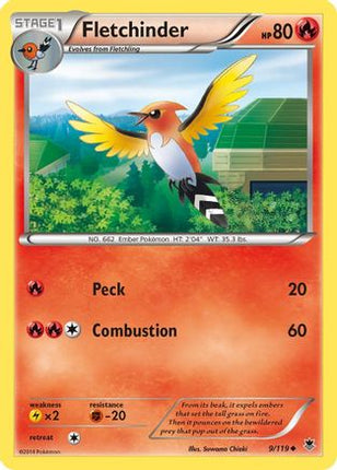 Fletchinder - 9/106 [XY - Phantom Forces]