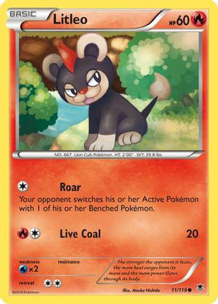 Litleo - 11/106 [XY - Phantom Forces]