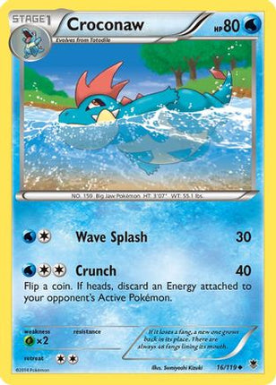 Croconaw - 16/106 [XY - Phantom Forces]