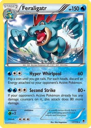Feraligatr - 17/106 [XY - Phantom Forces] Reverse Holofoil