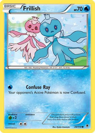 Frillish - 20/106 [XY - Phantom Forces] Reverse Holofoil