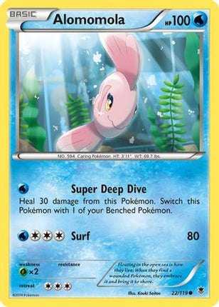 Alomomola - 22/106 [XY - Phantom Forces]