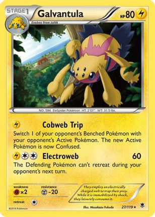 Galvantula - 27/106 [XY - Phantom Forces] Reverse Holofoil