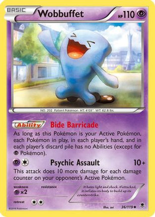 Wobbuffet - 36/106 [XY - Phantom Forces]