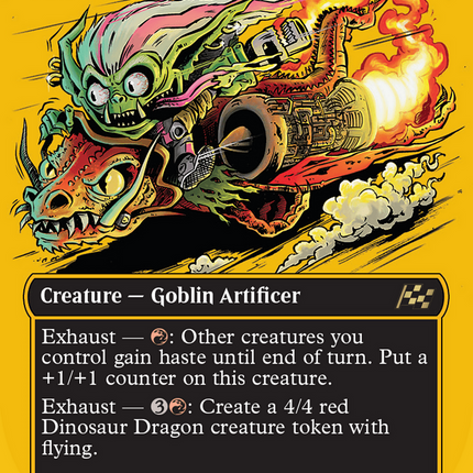 Draconautics Engineer (Borderless) (First-Place Foil) [Aetherdrift] Foil