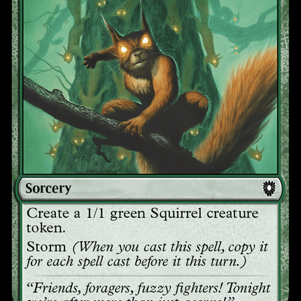 Chatterstorm [Bloomburrow Commander]