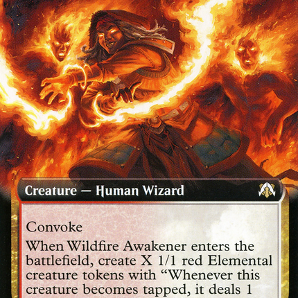 Wildfire Awakener (Extended Art) [March of the Machine Commander] Foil