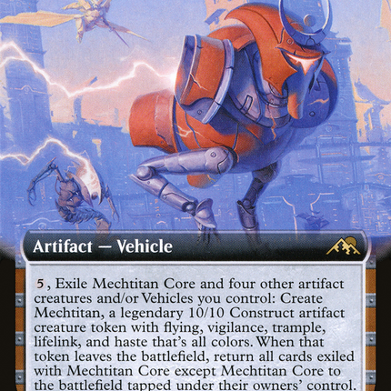Mechtitan Core (Extended Art) [Kamigawa: Neon Dynasty]
