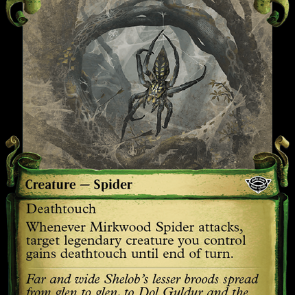 Mirkwood Spider (Showcase) [The Lord of the Rings: Tales of Middle-earth]