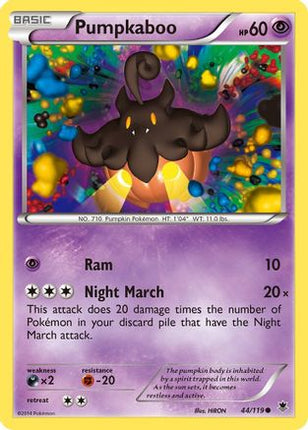 Pumpkaboo - 44/106 [XY - Phantom Forces] Reverse Holofoil