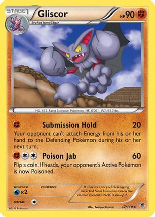 Gliscor - 47/106 [XY - Phantom Forces] Reverse Holofoil
