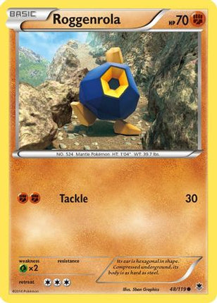 Roggenrola - 48/106 [XY - Phantom Forces]