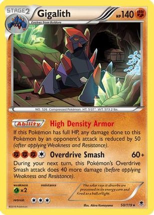 Gigalith - 50/106 [XY - Phantom Forces] Holofoil